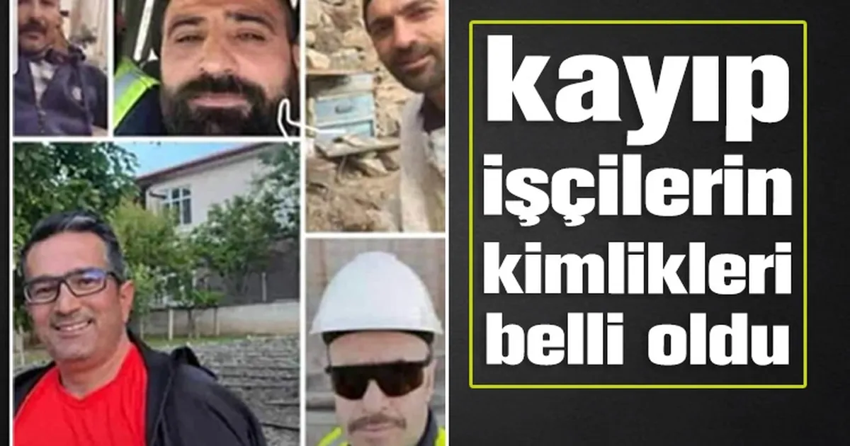 Erzincan daki maden faciasında kayıp işçilerin isimleri belirlendi