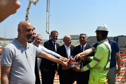 TOSAB bünyesindeki fabrikanın temeli atıldı