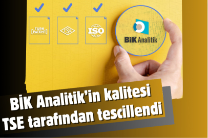 BİK Analitik’in kalitesi TSE tarafından tescillendi