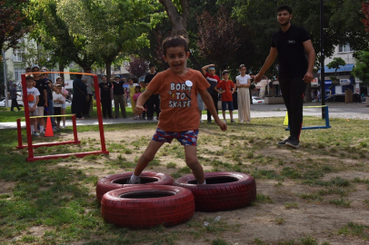 Yıldırımlı çocuklar doyasıya eğlendi