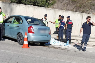 Tünel girişinde kaza: 1 ölü, 2 yaralı