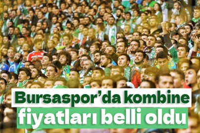 Bursaspor’da kombine fiyatları belli oldu