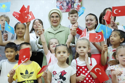 Emine Erdoğan'dan Kazakistan ziyareti paylaşımı