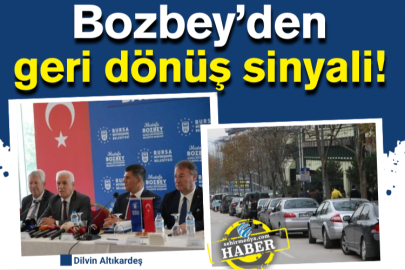 Bozbey’den geri dönüş sinyali!