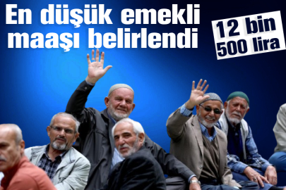 En düşük emekli maaşı belli oldu!