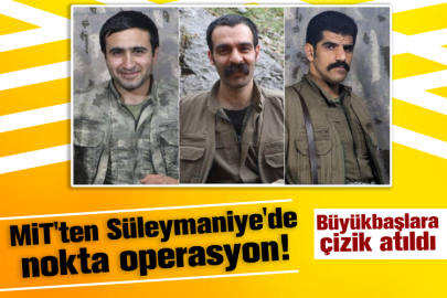 MİT'ten Süleymaniye'de nokta operasyon!