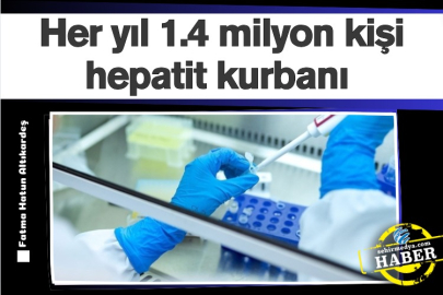 Her yıl 1.4 milyon kişi hepatit kurbanı 