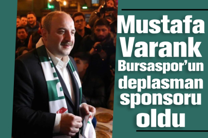 Mustafa Varank, Bursaspor’un deplasman sponsoru oldu