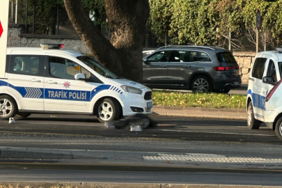 Elektrikli scootera otomobilin çarpması sonucu bir kişi hayatını kaybetti