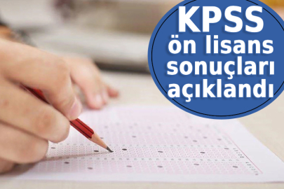 KPSS ön lisans sonuçları açıklandı