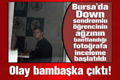 Bursa'da özel eğitim kurumunun penceresinden çekilen fotoğraf ortalığı karıştırdı