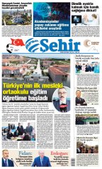 BURSA ŞEHİR GAZETESİ 20.10.2024