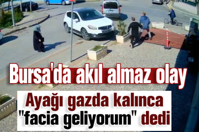 Bursa'da akıl almaz olay! Ayağı gazda kalınca "facia böyle geliyorum" dedi