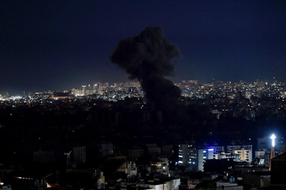 İsrail, Beyrut'un güneyine en az 8 hava saldırısı düzenledi