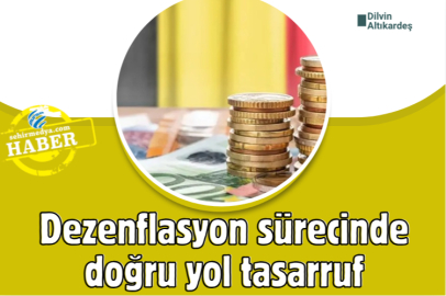 Dezenflasyon sürecinde doğru yol tasarruf