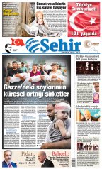 BURSA ŞEHİR GAZETESİ 29.10.2024