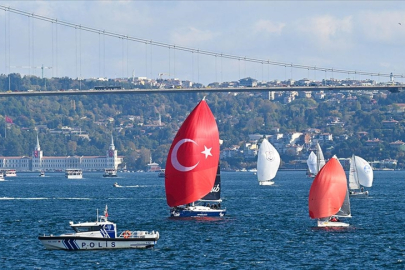 Cumhurbaşkanlığı 5. Uluslararası Yat Yarışları kapsamında gerçekleştirilen Cumhuriyet Kupası başladı