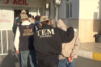 İstanbul'da terör örgütü PKK/KCK operasyonunda yakalanan 19 şüpheli tutuklandı