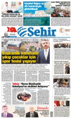 BURSA ŞEHİR GAZETESİ 16.11.2024