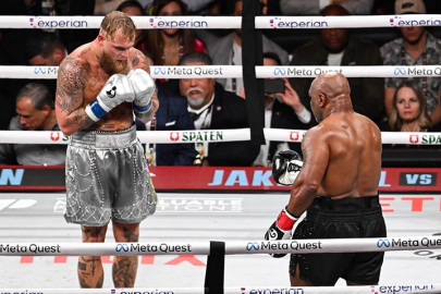 Jake Paul, ağır sıklet boks müsabakasında Mike Tyson'ı mağlup etti