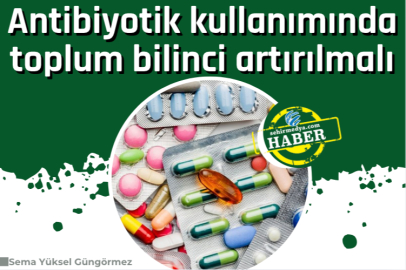 Antibiyotik kullanımında toplum bilinci artırılmalı