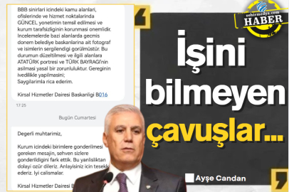 İşini bilmeyen çavuşlar…