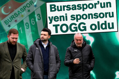 Bursaspor’un yeni sponsoru TOGG oldu