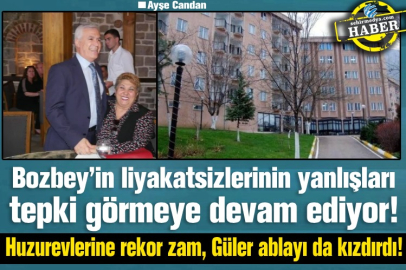 Bozbey’in liyakatsizlerinin yanlışları tepki görmeye devam ediyor!  Huzurevlerine rekor zam, Güler ablayı da kızdırdı!