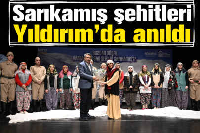 Sarıkamış şehitleri Yıldırım’da anıldı