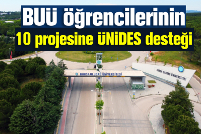 BUÜ öğrencilerinin 10 projesine ÜNİDES desteği