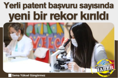 Yerli patent başvuru sayısında yeni bir rekor kırıldı