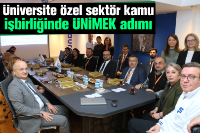 Üniversite özel sektör kamu işbirliğinde ÜNİMEK adımı