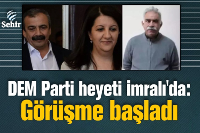 DEM Parti heyeti İmralı'da: Görüşme başladı